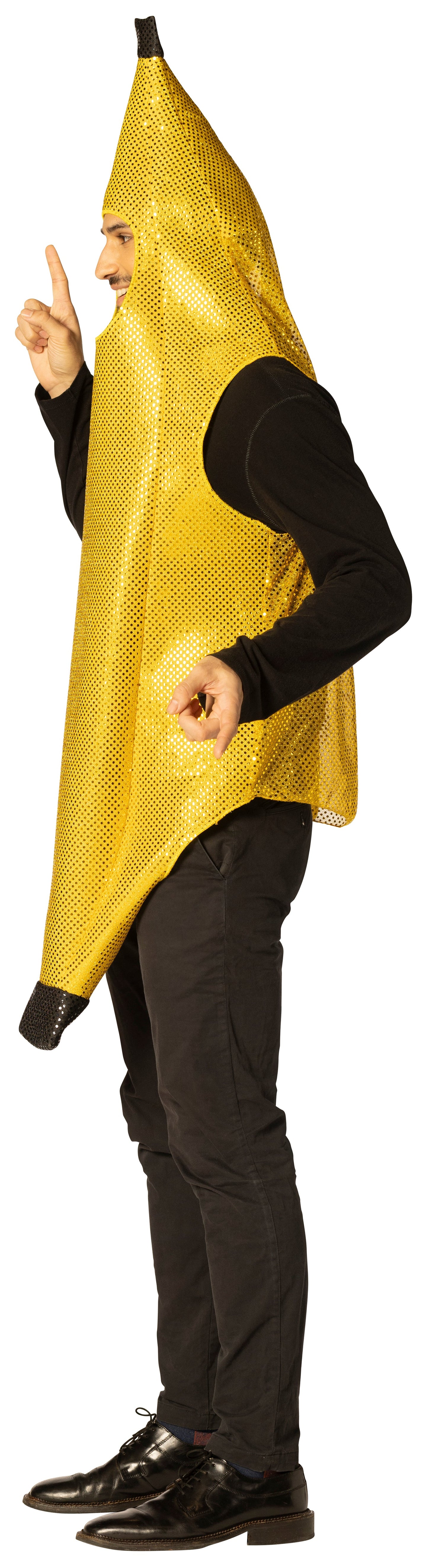 Glitzy Banana XXS & OS Couple Costume, Sizes XXS & One Size Fits Most