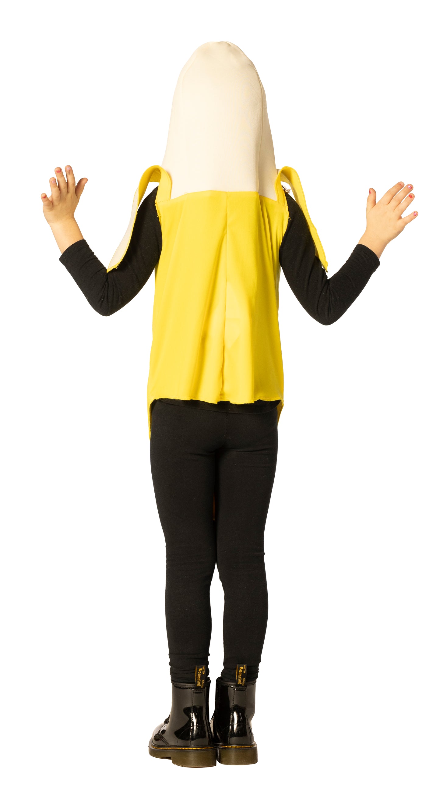 Peeled Banana Halloween Costume, Child Size 3-6