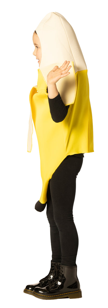 Peeled Banana Halloween Costume, Child Size 3-6