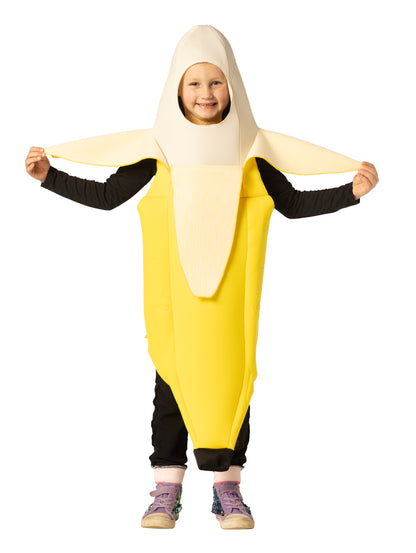 Peeled Banana Halloween Costume, Child Size 7-10