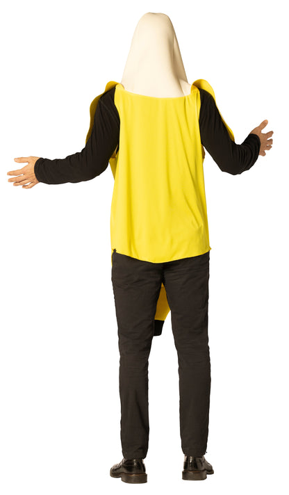 Peeled Banana Tunic & Peeled Banana Dress Couple Costume, One Size Fits Most & Women's Size 2-8   (30030-OS & R1349-OS)