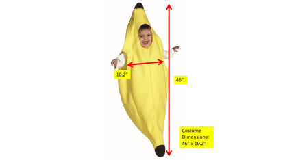 Banana Baby Bunting Costume, Baby Size 3-9 Months