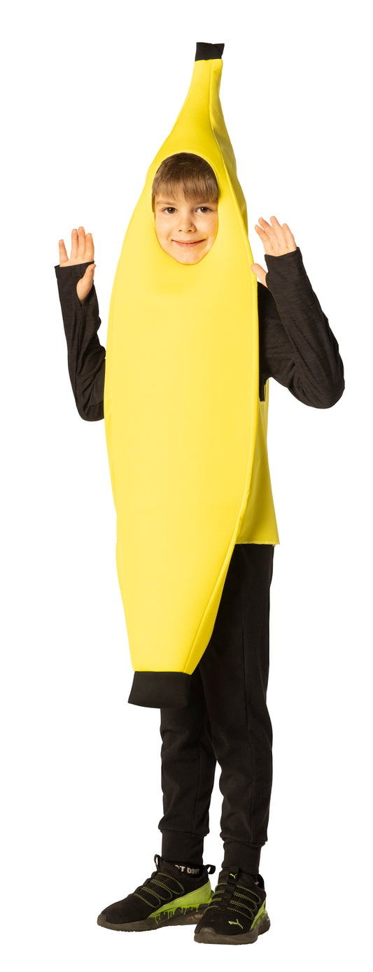 Banana Child Costume, Child Size 7-10