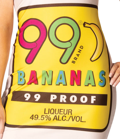 99 Brand Banana Dress Costume, Women's Size 2-8