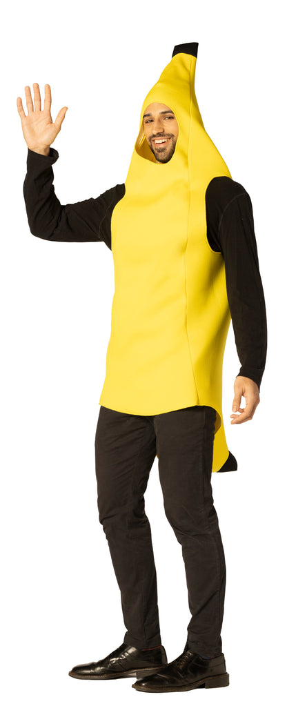 Backward Banana Halloween Costume, Unisex Adult, One Size Fits Most