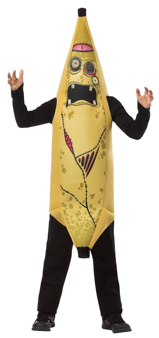 Zombie Banana Costume, Child Size 7-10