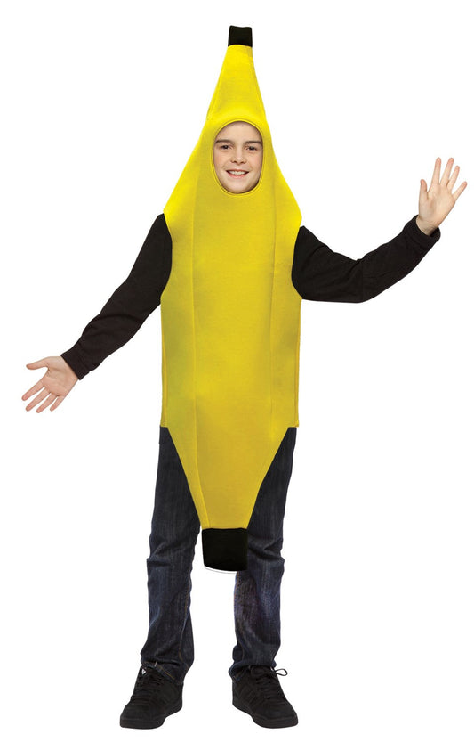 Ultimate Banana Tropical Fruit Halloween Costume, Teen Size 12-16