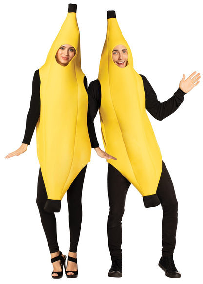 Ultimate Banana Couples Halloween Costume, One Size Fits Most & Adult XXS