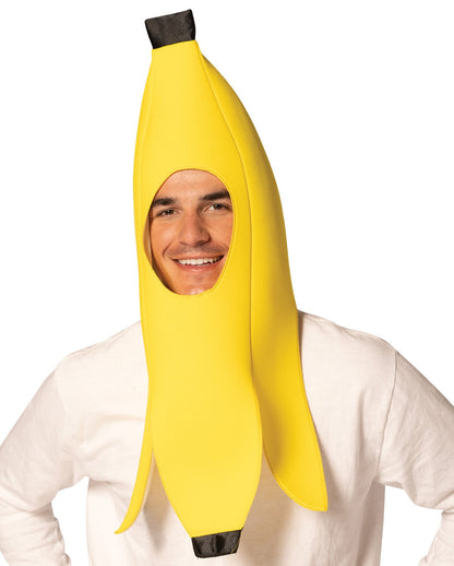 Banana Peel Headwear Costume Hat, One Size Fits Most