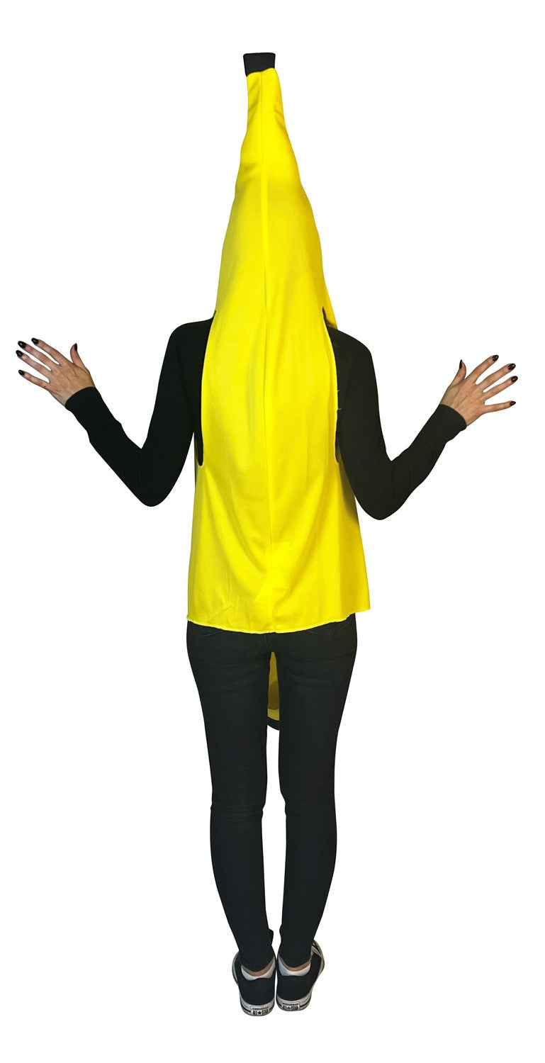 Banana Halloween Costume, Adult Size Petite XXS