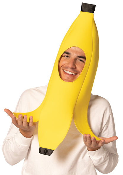 Banana Peel Headwear Costume Hat, One Size Fits Most
