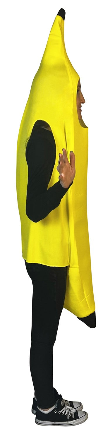 Banana Halloween Costume, Adult Size Petite XXS