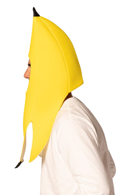 Banana Peel Headwear Costume Hat, One Size Fits Most